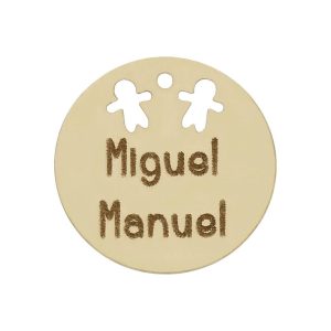 Mi historia – abalorio oro 18kl niños