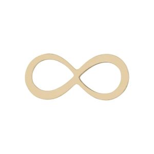 Mi historia – abalorio oro 18kl infinito