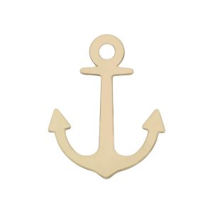 Mi historia – abalorio oro 18kl ancla