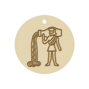 Mi historia – abalorio oro 18kl horoscopo acuario