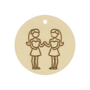 Mi historia – abalorio oro 18kl horoscopo geminis