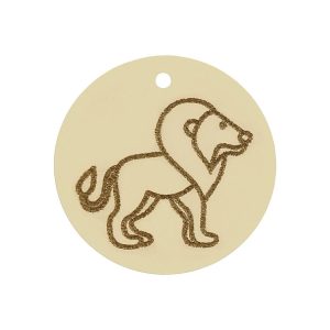 Mi historia – abalorio oro 18kl horoscopo leo