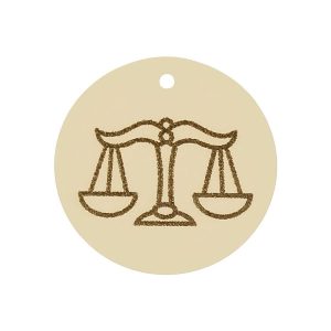 Mi historia – abalorio oro 18kl horoscopo libra