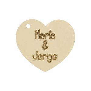 Mi historia – abalorio oro 18kl corazon