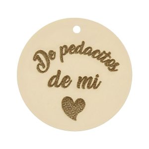 Mi historia – abalorio oro 18kl pedacitos