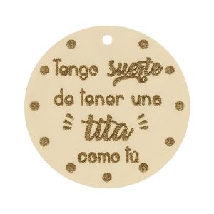 Mi historia – abalorio oro 18kl tita