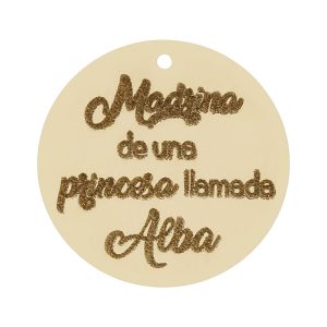 Mi historia – abalorio oro 18kl madrina