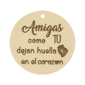 Mi historia – abalorio oro 18kl amigas