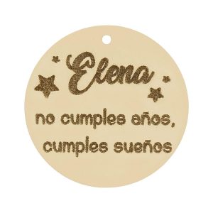 Mi historia – abalorio oro 18kl cumple