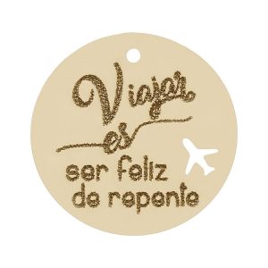 Mi historia – abalorio oro 18kl viajar