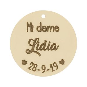 Mi historia – abalorio oro 18kl dama honor