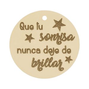 Mi historia – abalorio oro 18kl sonrisa