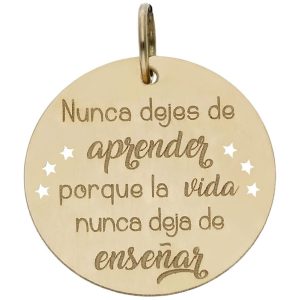 Mi historia – abalorio oro 18kl aprender