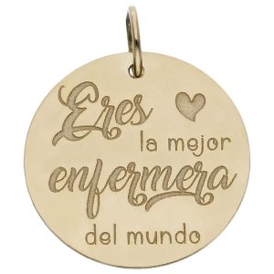 Mi historia – abalorio oro 18kl enfermera