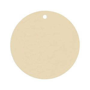 Mi historia – abalorio oro 18kl chapa lisa 16mm