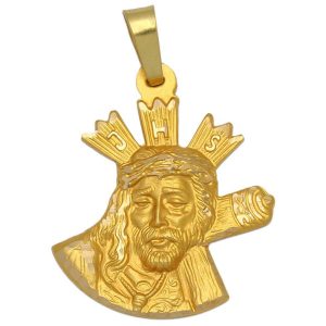 Medalla oro 18kl gran poder – 32×41 mm