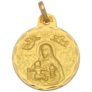 Medalla oro 18kl v. de cinta- 19mm