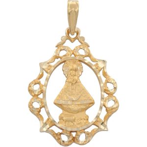 Medalla oro 18kl v. de lidon – 25x34mm