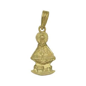 Medalla oro 18kl v. de lidon – 11x22mm