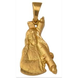 Colgante oro 18kl nazareno – 20x30mm