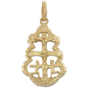 Cruz oro 18kl de caravaca – 18x30mm