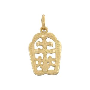 Cruz oro 18kl de caravaca – 14x21mm
