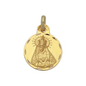 Medalla oro 18kl v. de los dolores – 16mm