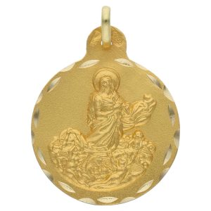 Medalla oro 18kl v. magdalena – 21mm