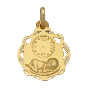 Medalla oro 18kl reloj – 16x20mm