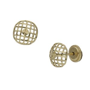 Pendientes oro 18kl redondos – 7mm