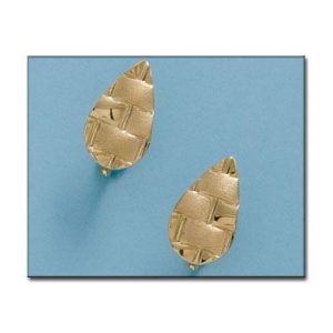 Pendientes oro 18kl lagrima