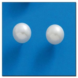 Pendientes oro 18kl perlas cultivadas 9’5 mm