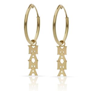 Aros oro 18kl – mama