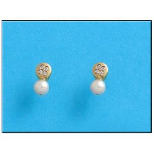 Pendientes oro 18kl circulo