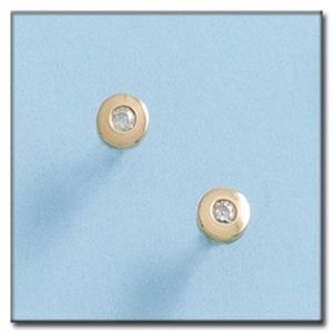 Pendientes oro 18kl – 5mm