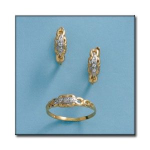 Pendientes oro 18kl