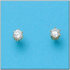 Pendientes oro 18kl circonitas
