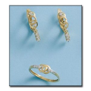 Pendientes oro 18kl