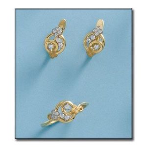 Pendientes oro 18kl