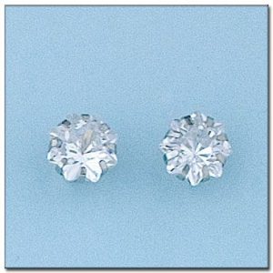 Pendientes oro blanco 18kl