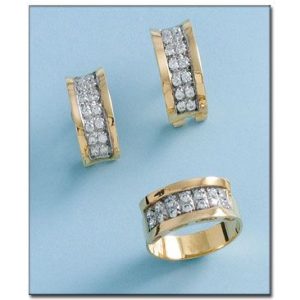 Pendientes en oro de 18kl