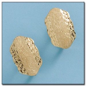 Pendientes oro 18kl tallados