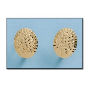Pendientes oro 18kl tallados