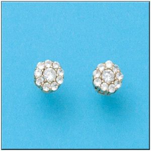 Pendientes oro 18kl circonitas