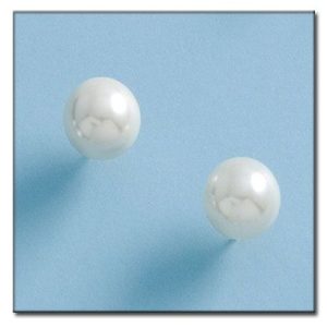 Pendientes oro 18kl perlas shell 10mm