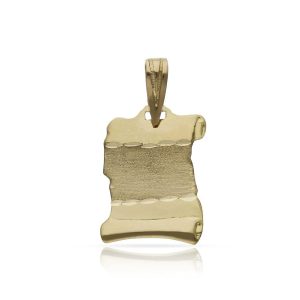 Placa oro 18kl pergamino – 13x18mm