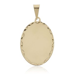 Placa oro 18kl tallada – 21x29mm