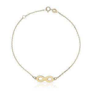 Pulsera oro 18kl infinito