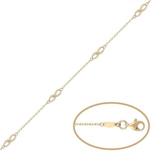 Pulsera oro 18kl – 4 infinitos