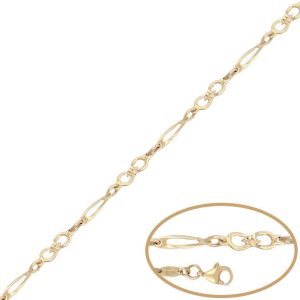 Pulsera oro 18kl infinito